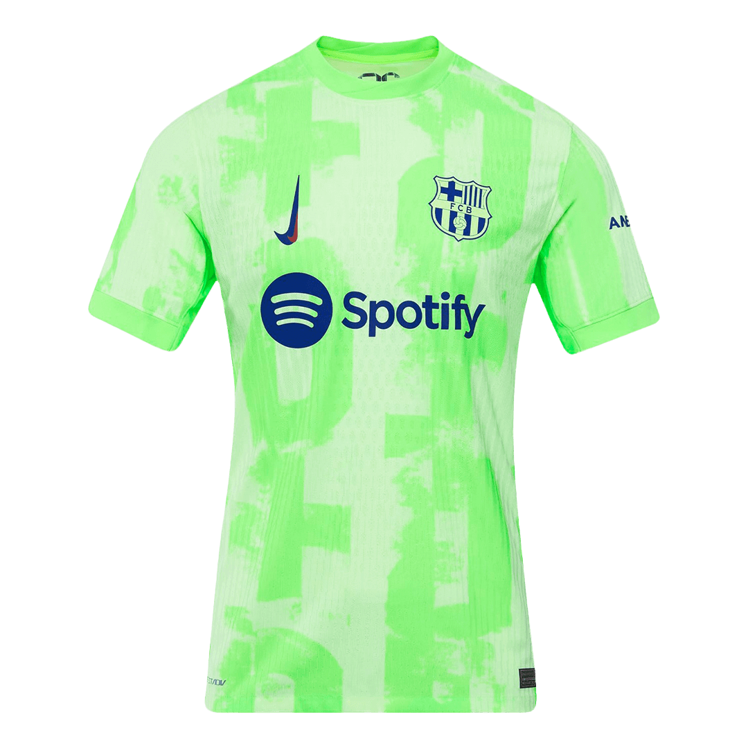 Authentic F.DE JONG #21 Barcelona Third Away Soccer Jersey 2024/25 - UCL
