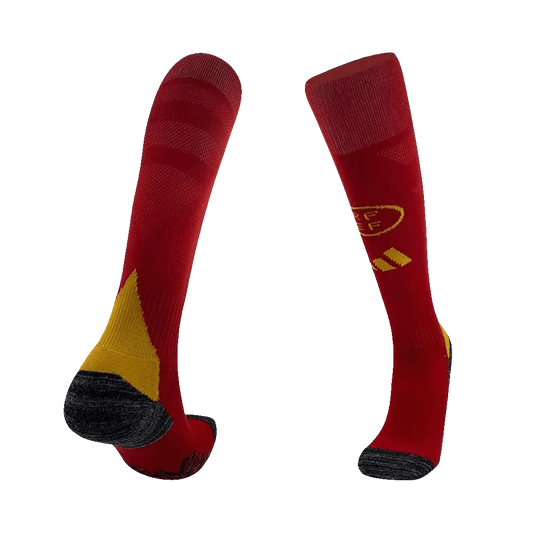 Kid's Spain Home Soccer Jersey Kit(Jersey+Shorts+Socks) Euro 2024