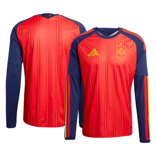 Spain Home Long Sleeve Football Shirt 2026