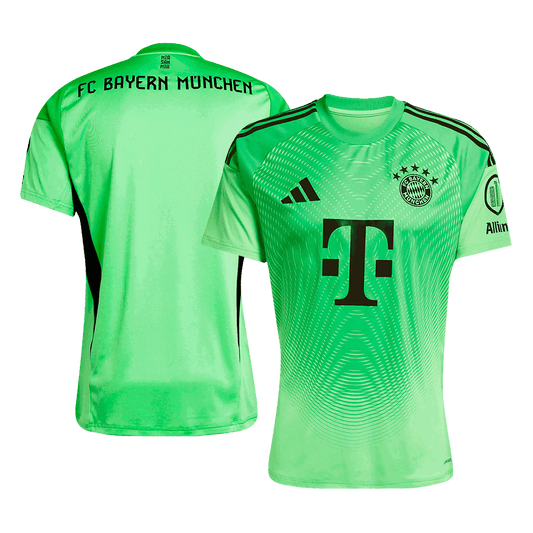 Bayern Munich Goalkeeper Soccer Jersey 25/26 Green