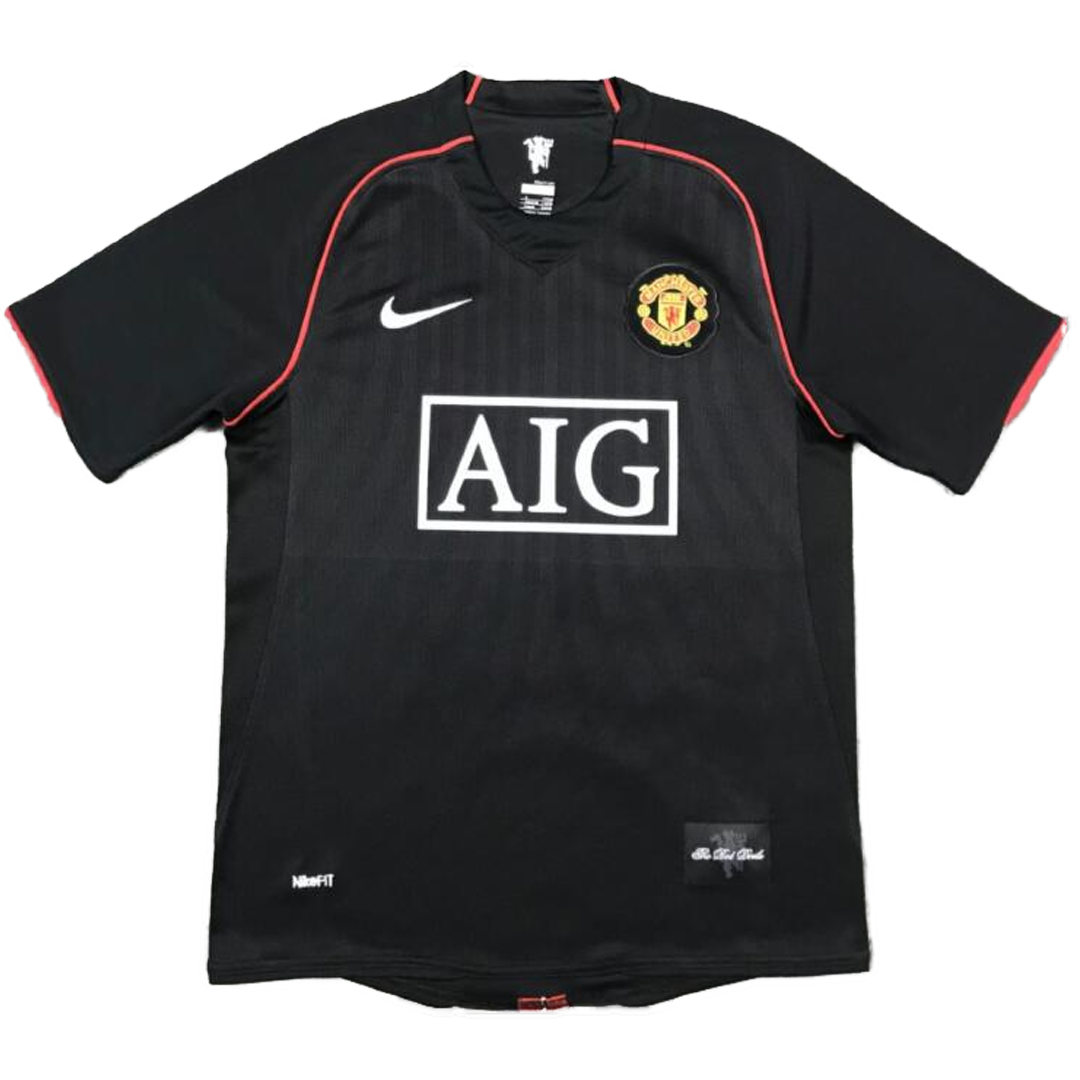 Retro SCHOLES #18 2007/08 Manchester United Away Soccer Jersey