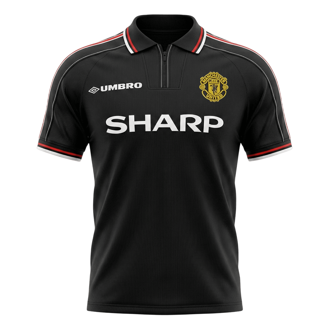 Retro 1998 Manchester United Away Soccer Jersey