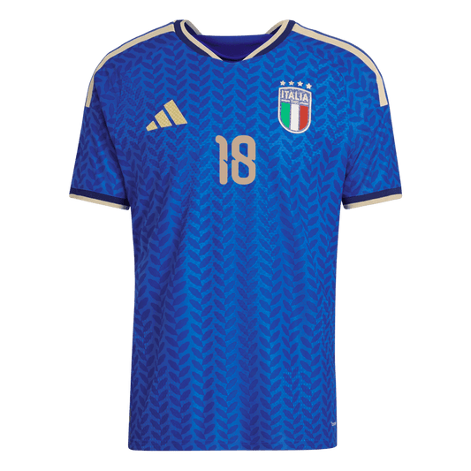 Men's Italy DARMIAN #13 Home Shirt World Cup 2026 - Slim Fit