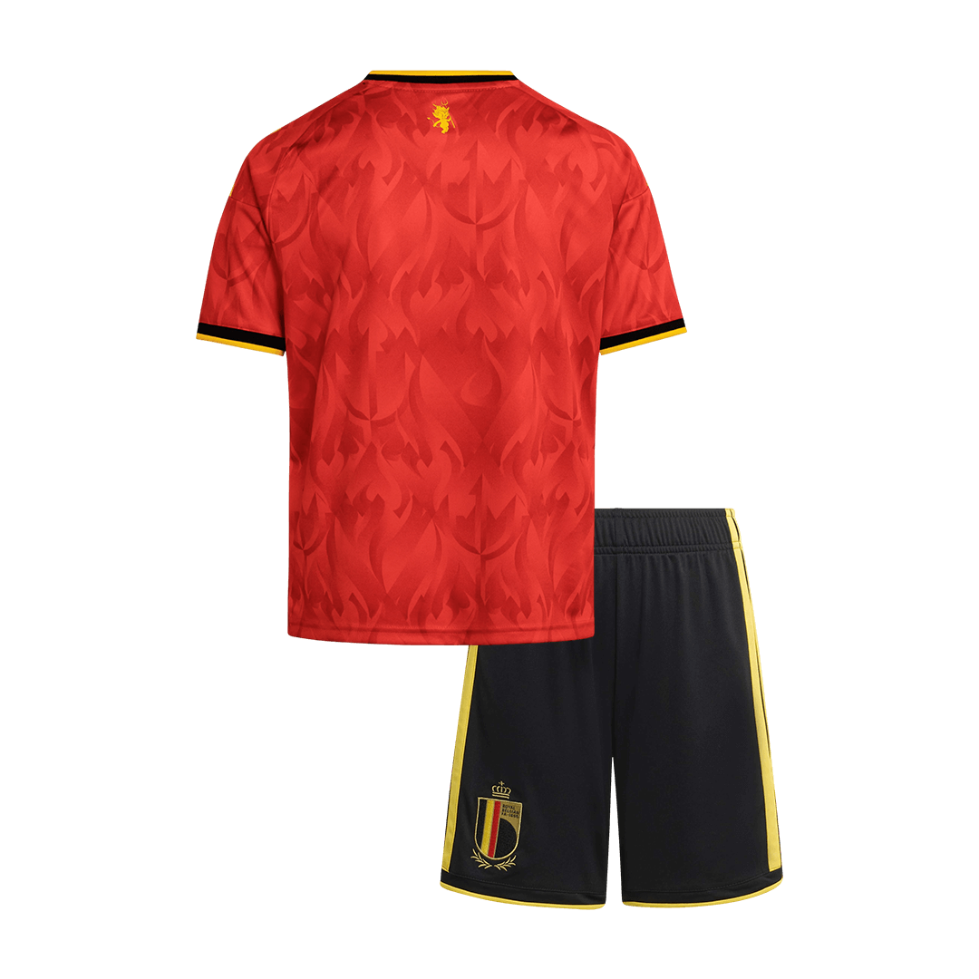 Belgium Home Kids Kit (Shirt + Shorts) World Cup 2026