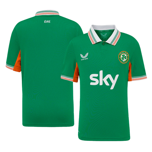 Men's Ireland Home Soccer Jersey 2025 Green - Women's Team