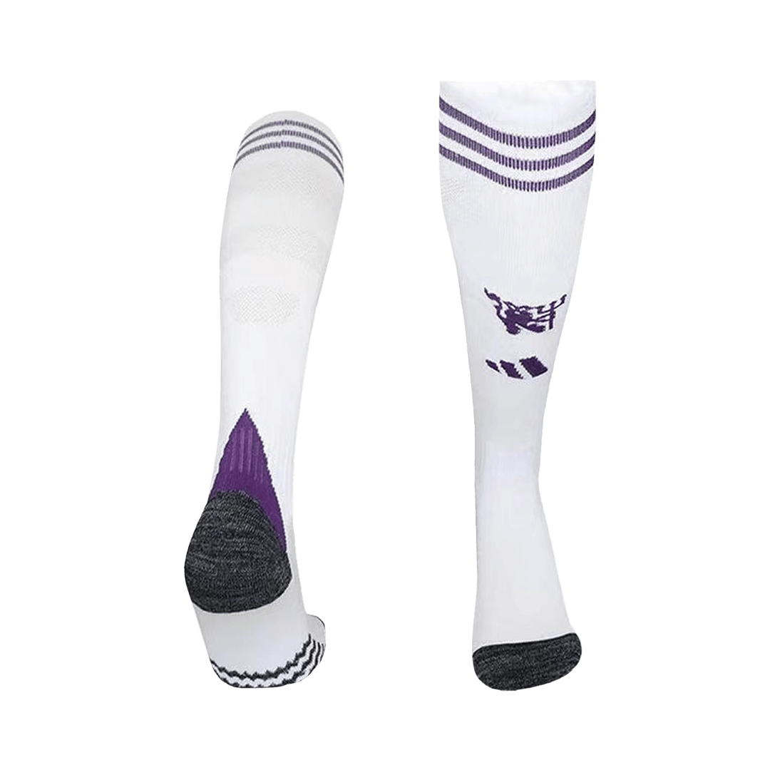 Kids 2025/26 Manchester United Away Socks