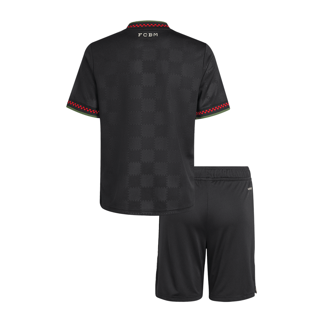 Kid's Bayern Munich Third Away Soccer Jersey Kit(Jersey+Shorts) 2025/26