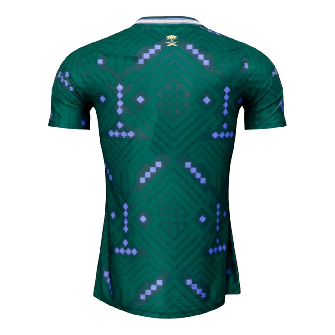Saudi Arabia Men's Home Shirt 2026 World Cup Version - Slim Fit