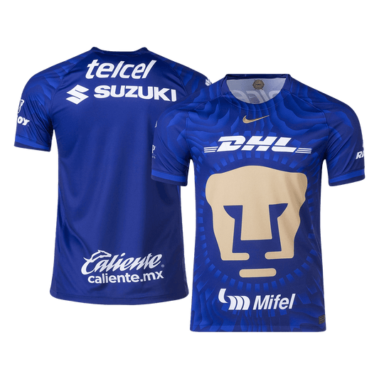 Pumas UNAM Away Soccer Jersey 2025/26 Blue
