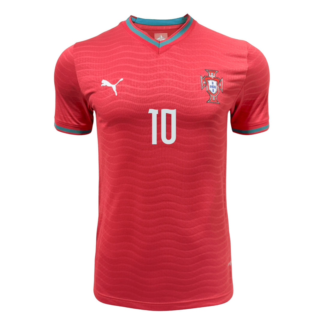 Player Version BERNARDO #10 Portugal Home Football Shirt 2026