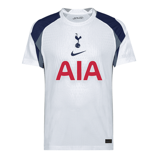XAVI #7 Authentic Tottenham Hotspur Home Soccer Jersey 2025/26 White - UCL