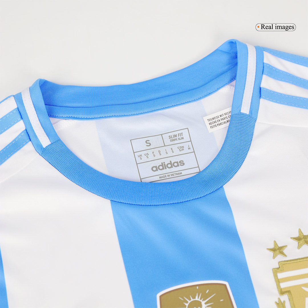 J.ALVAREZ #9 Argentina Home Soccer Jersey 2024