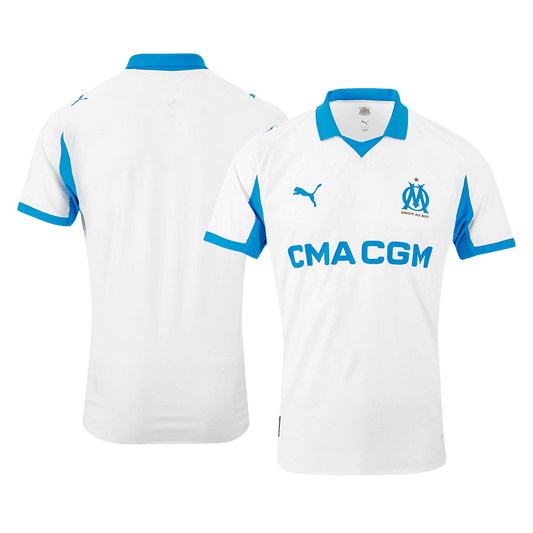 Authentic Marseille Home Soccer Jersey 25/26 White