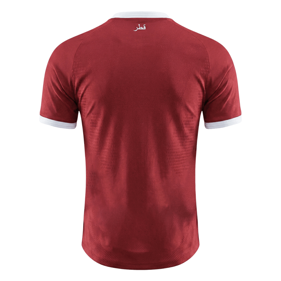 Qatar Men's Home Shirt 2026 World Cup Version - Slim Fit