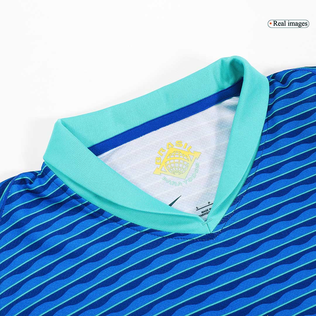 VINI JR. #7 Brazil Away Soccer Jersey Copa America 2024