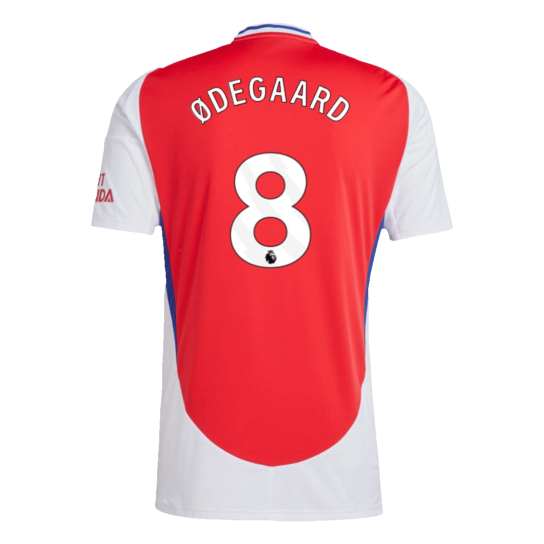 ØDEGAARD #8 Arsenal Home Football Shirt