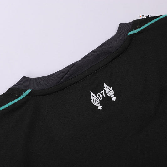 Authentic M.SALAH #11 Liverpool Away Soccer Jersey 2024/25