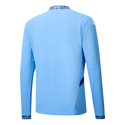 Manchester City Home Long Sleeve Football Shirt 2024/25