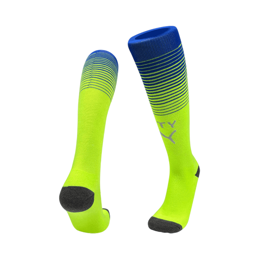 Kids 2025/26 Manchester City Third Away Socks