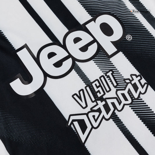 Juventus Home Long Sleeve Soccer Jersey 2025/26