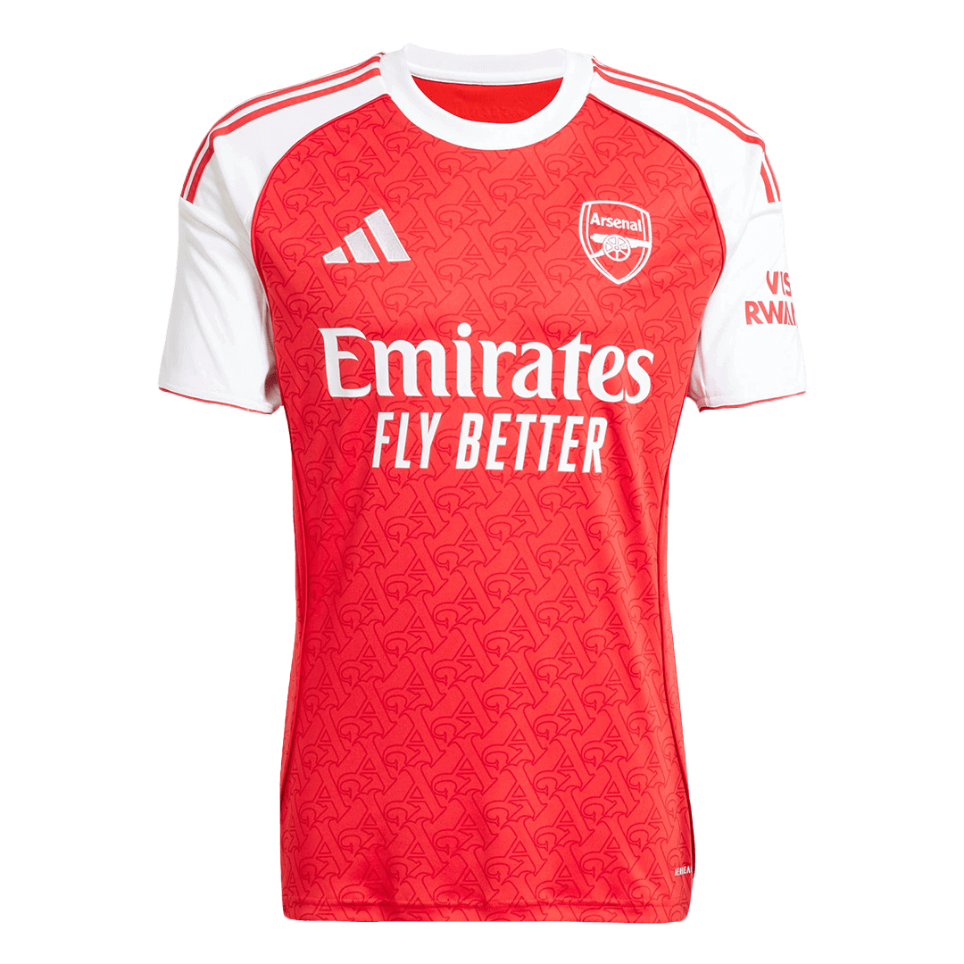 GYÖKERES #14 Arsenal Home Soccer Jersey 2025/26 Red