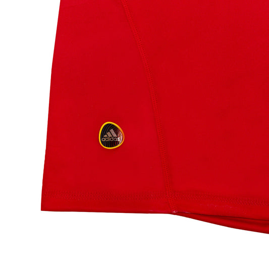 Retro SILVA #21 2010 Spain Home Soccer Jersey