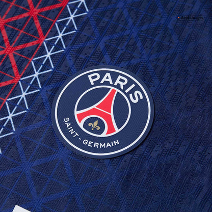 Authentic  B.BARCOLA #29 PSG Home Soccer Jersey 2025/26 Navy