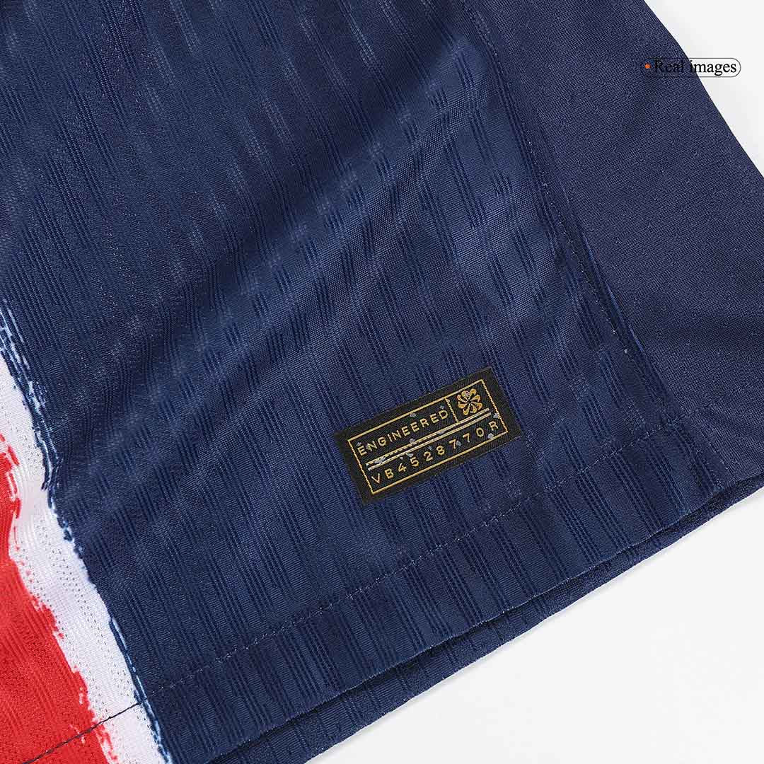 Authentic O.DEMBÉLÉ #10 PSG Home Soccer Jersey 2024/25 Navy - UCL