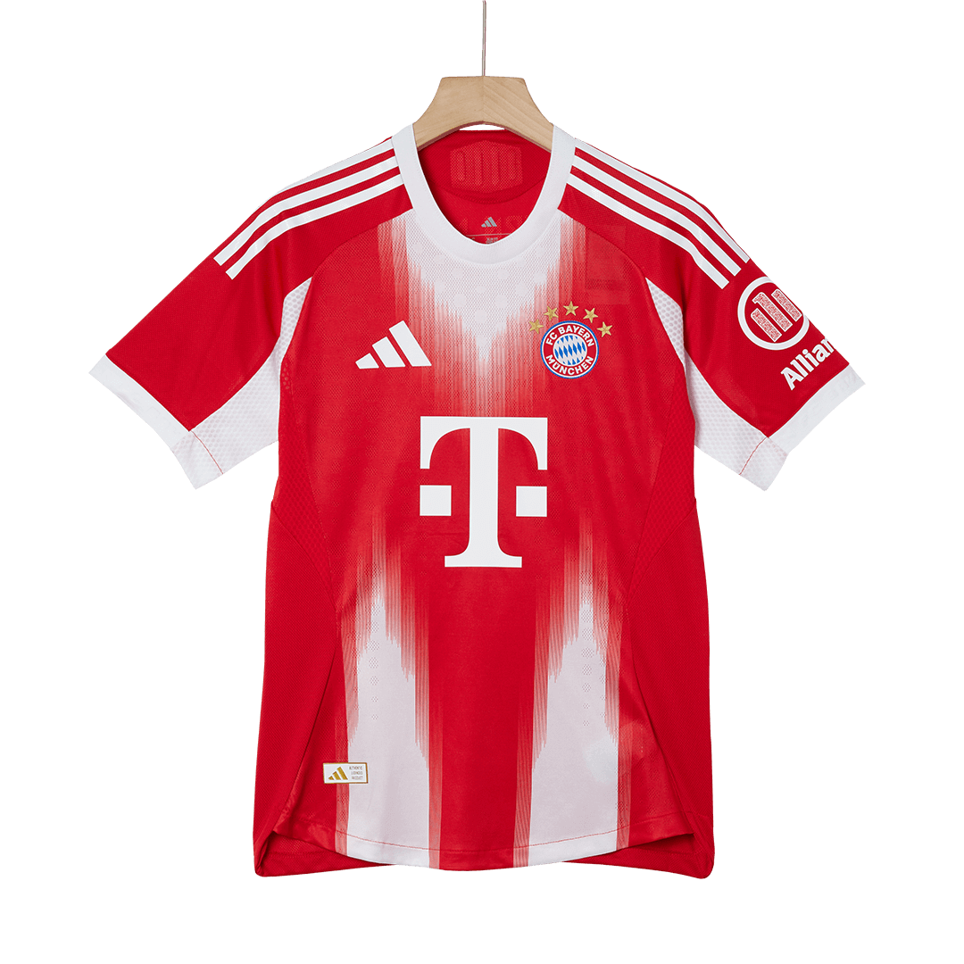 Authentic KANE #9 Bayern Munich Home Soccer Jersey 2025/26 Red