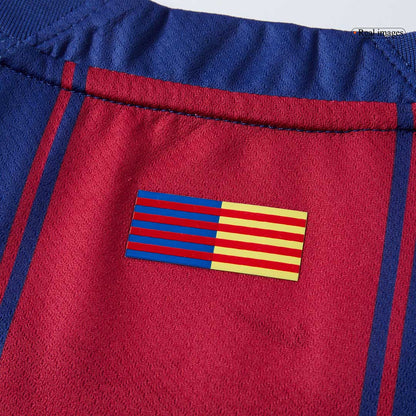 Barcelona Home Soccer Jersey Kit(Jersey+Shorts) 2025/26 Red&Blue