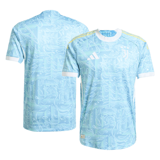 Authentic Juventus Away Soccer Jersey 2025/26 Blue