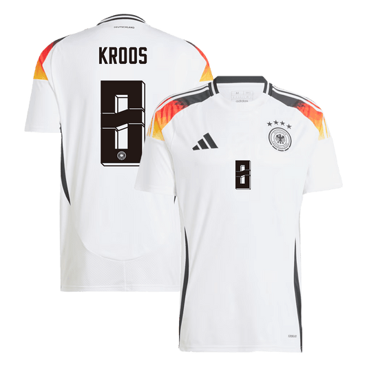 KROOS #8 Germany Home Soccer Jersey Euro 2024