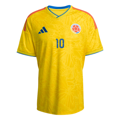 Men's Colombia JAMES #10 World Cup 2026 Home Jersey