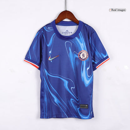 Kid's Chelsea Home Football Shirt Kit(Shirt+Shorts) 2024/25
