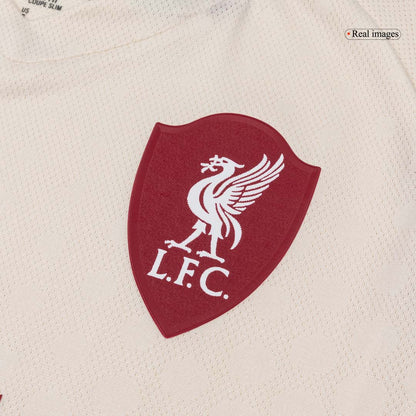 Authentic SZOBOSZLAI #8 Liverpool Away Soccer Jersey 2025/26