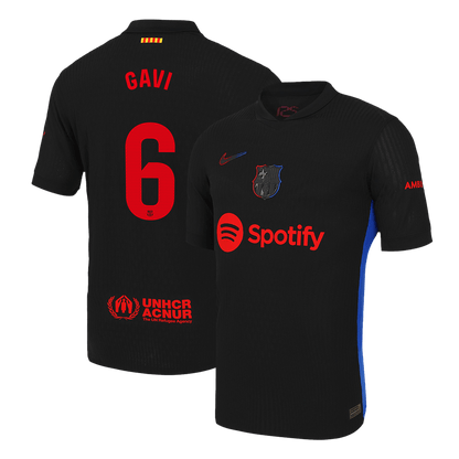 Authentic GAVI #6 Barcelona Away Soccer Jersey 2024/25