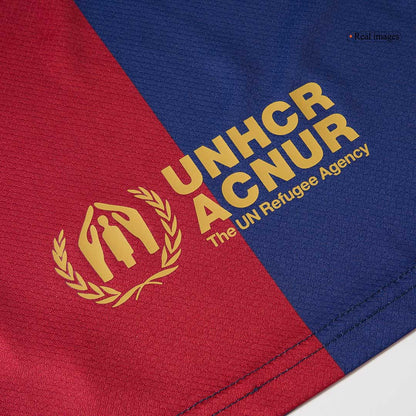 Kids Barcelona Custom Home Soccer Kits 2024/25