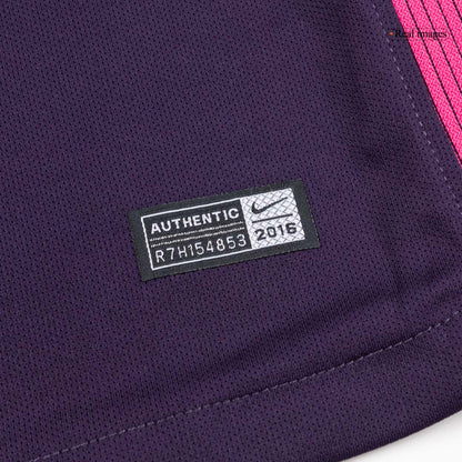 Retro 2016/17 Barcelona Away Soccer Jersey