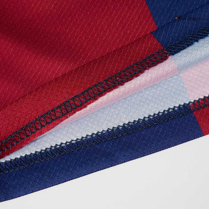 Kids Barcelona Custom Home Soccer Kits 2024/25