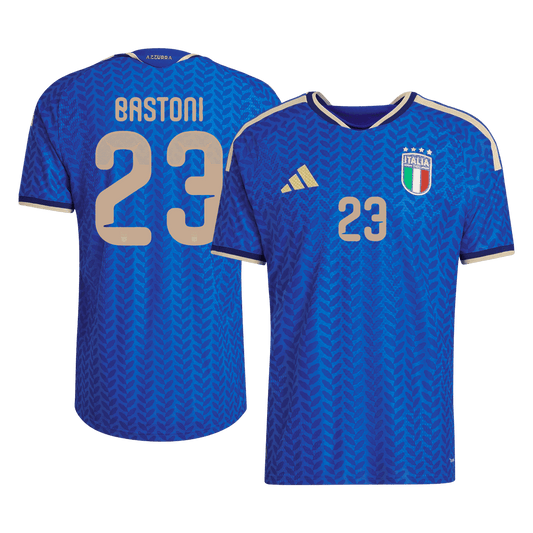 Men's Italy BASTONI #23 Home Jersey World Cup 2026 - Slim Fit