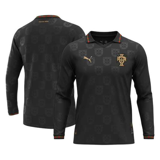 Portugal Long Sleeve Soccer Jersey 2026