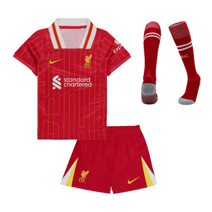 Liverpool Cheap Kids Kit Home 2024/25 (Shirt+Shorts+Socks)