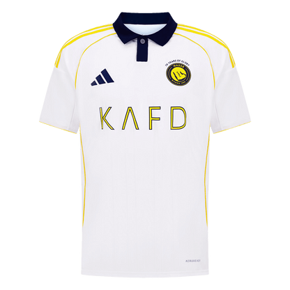 RONALDO #7 Al Nassr Third Away Soccer Jersey 2025/26 White