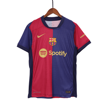 Authentic  Barcelona Home Football Shirt 2024/25 - old sponsor