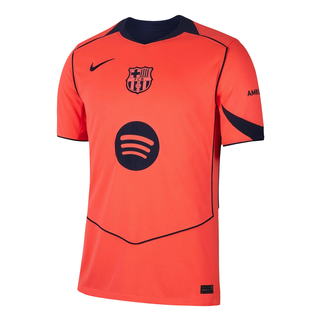 Barcelona Third Away Soccer Jersey Kit(Jersey+Shorts) 2025/26