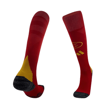 Kid's Spain Home Soccer Jersey Kit(Jersey+Shorts+Socks) Euro 2024