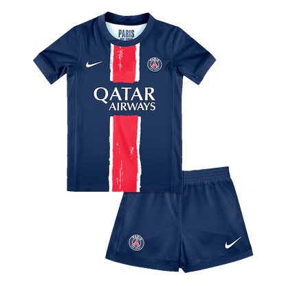 Kid's PSG Home Soccer Jersey Kit(Jersey+Shorts) 2024/25