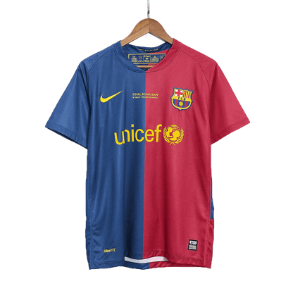 Retro MESSI #10 2008/09 Barcelona Home Soccer Jersey - UCL