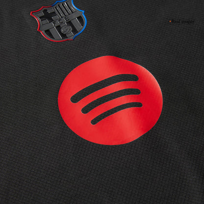 Kid's Barcelona Away Football Shirt Kit(Shirt+Shorts) 2024/25 - Spotify Logo Without Text