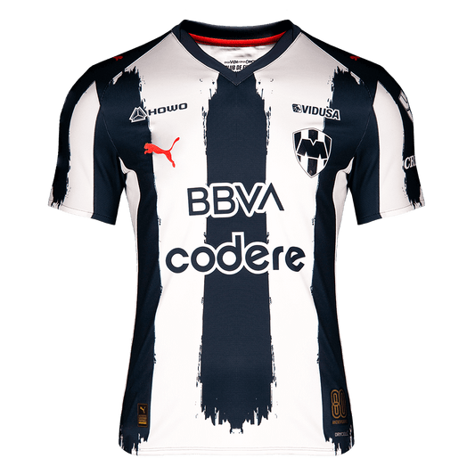 Monterrey Home Soccer Jersey 25/26 White&Navy
